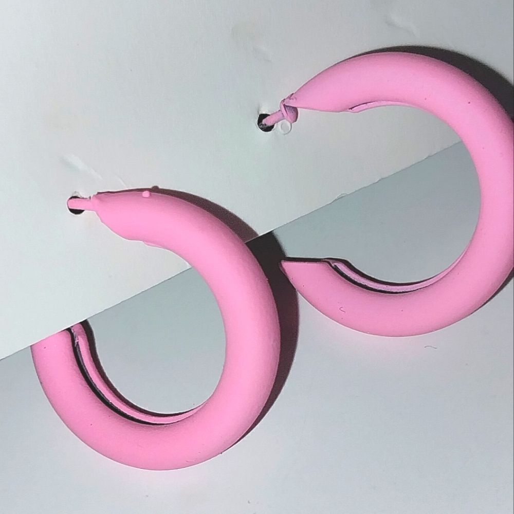 Super cute candy color fashion earrings